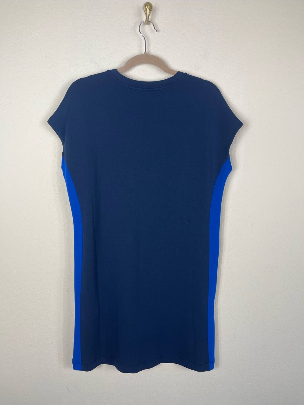 Spanx Air Essentials Colorblock Mini T-Shirt Dress Size Medium - Picture 8 of 8